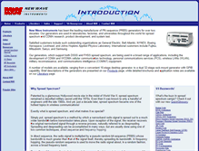 Tablet Screenshot of newwaveinstruments.com